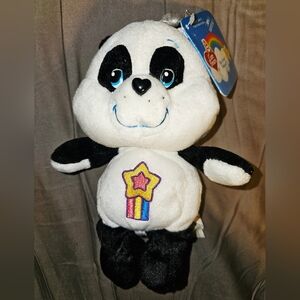 Care Bear Cousins Polite Panda Exclusive Plush 20th Anniversary Tag 8" BNWTS HTF